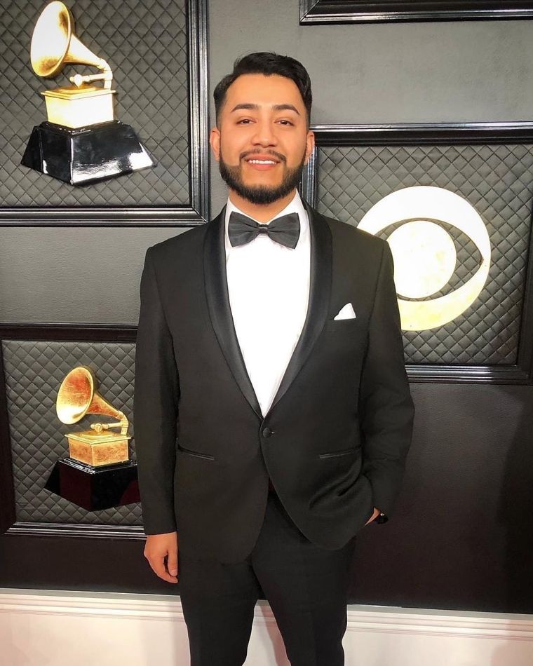 Joseph "KRE8" Hurtado at the 62nd Grammy Awards
